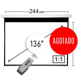TELON ELECTRICO 244X244 CM.