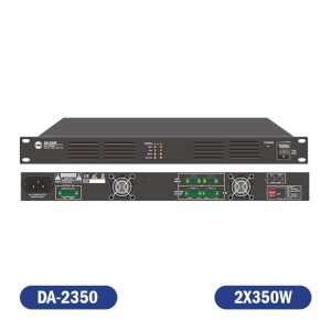 AMPLIFICADOR CLASE D 2X350W 70/100V - 8Ω /