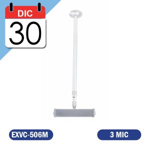 MICROFONO COLGANTE PARA VIDEOCONFERENCIA CON 3 MICROFONOS DE MATRIZ INTEGRADO